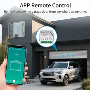 Module de commande intelligent pour ouvre-porte de garage WiFi ZigBee 3.0 avec minuterie, contrôle à distance via l'application Smart Life, compatible Alexa <span class=keywords><strong>et</strong></span> Google - Product Image 2