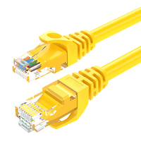 Câble réseau UTP Cat 6 BC (cuivre nu) 8*0,16 mm, câble Ethernet à paires torsadées non blindées, PVC, centre de données, différentes couleurs