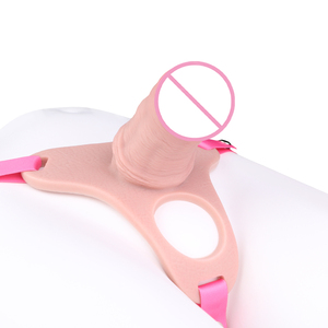 As-724 Real Skin Cock Cage Zachte Siliconen Mannelijke Kuisheid Apparaat Met Elastische Harnas Voor Mannelijke <span class=keywords><strong>Penis</strong></span> Bondage Paar Gay <span class=keywords><strong>Slave</strong></span> Play - Product Image 3