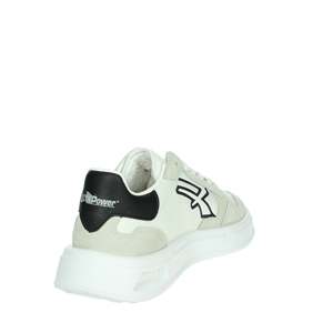 Zapatillas Unisex U Power Blancas y Negras UB20029 de Lona, Modelo Moderno - Product Image 3