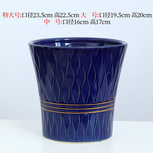 <span class=keywords><strong>Pot</strong></span> <span class=keywords><strong>de</strong></span> <span class=keywords><strong>fleur</strong></span> en céramique maison salon grande lumière blanche luxe senior rouge palm tortue dos bambou spécial argent arbre - Product Image 6