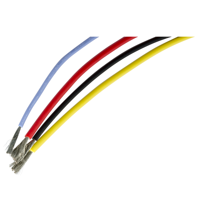 Factory 8~28 AWG Strands Flexible Tinned Copper Extra Soft Silicone Rubber Wire 300V VW-1 Flame Retardant -60~+200 Black