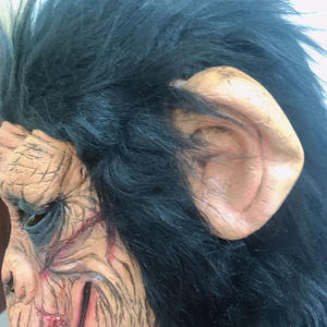 Disfraz <span class=keywords><strong>de</strong></span> Halloween para hombres y mujeres, mascarilla blanca <span class=keywords><strong>de</strong></span> lujo con calavera <span class=keywords><strong>de</strong></span> la muerte, huesos, mascarilla completa - Product Image 4