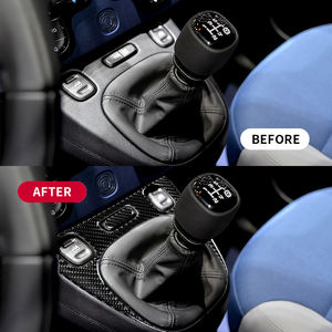 <span class=keywords><strong>Accessori</strong></span> in Vera Fibra di Carbonio Shasha per Interni <span class=keywords><strong>Auto</strong></span> <span class=keywords><strong>Fiat</strong></span> <span class=keywords><strong>Panda</strong></span> 2013-2024, Set Completo - Product Image 6