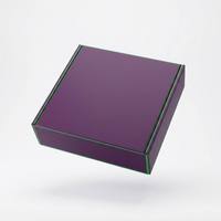 Boîte cadeau personnalisée de luxe recyclable avec couvercle magnétique, emballage pliable coloré personnalisé pour chaussettes