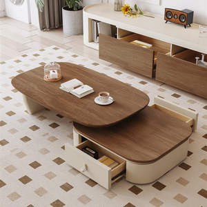 Meuble <span class=keywords><strong>TV</strong></span> en maille de cuivre de style moderne ensemble de tables basses meuble <span class=keywords><strong>TV</strong></span> simple maison salon support <span class=keywords><strong>TV</strong></span> en bois Durable au sol - Product Image 6