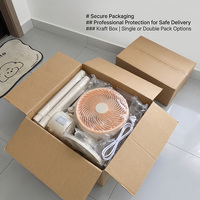 Ventilateur sur pied Jetsh 10 pouces à refroidissement par air, commande mécanique, construction en plastique, alimentation électrique, pour usage domestique et hôtelier