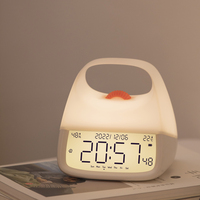 Réveil de table à quartz de haute qualité et attrayant avec détection d'humidité de la veilleuse pour une utilisation décorative