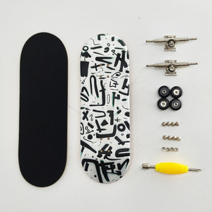 Explosive Models ALF <span class=keywords><strong>Finger</strong></span> <span class=keywords><strong>Skate</strong></span> Boarding <span class=keywords><strong>Pro</strong></span> 32-34mm Complet 5ply Maple Skateboards Customized Fingerboards Double Rocker - Product Image 2