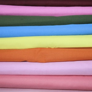 Chất Lượng Cao 100% Polyester Đồng Bằng Nhuộm Màu Trắng & Màu Đen 45*45/110*76 Túi Áo Sơ Mi Vải Quần Túi Lót Vải - Product Image 1