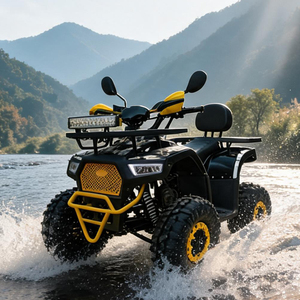 Best Selling 125cc Chain Drive Gasoline Powered 65km h Disc Brake 8 Inch Wheel Off Road Adult Quad Bike Four Wheeler ATV