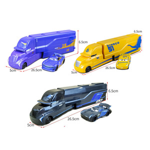 Car Story Daniel Black Storm Cool Sister Camión Contenedor Mediano de Aleación, Juguete de Coche para Niños de la Serie Uncle Mai - Product Image 1