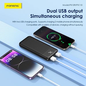 Banco de Energía Portátil Foneng Px109/Px110 con Doble USB y Micro USB, 10000mAh/20000mAh, Carga Rápida, Cargador Externo para Teléfono - Product Image 5