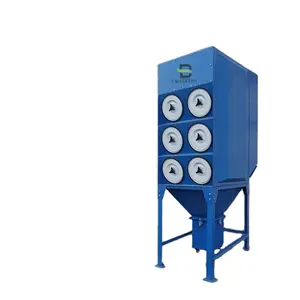 Automatic Pulse Jet Cleaning Industrial Dust Extraxtor Filter Cartridge Dust Collector