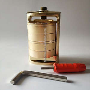 Attrezzatura per Laboratorio Dentistico con Pressa Idraulica Dentale a Doppia Vasca e Morsetto in Ottone - Product Image 2