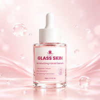 Sérum Visage Coréen Effet Peau de Verre en Gros, Extrait de Lys, Éclat Pêche, Hydratant et Lissant, Formule Personnalisée OEM