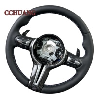 Convient pour BMW M2 M3 M4 M5 M6 F30 F35 F10 F18 F87 F80 F20 F25 F26 F36 F32 F06 E46 E60 E90 Volant personnalisé en cuir
