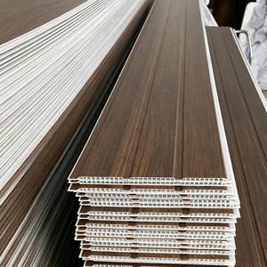 Vente directe d'usine, panneau de <span class=keywords><strong>plafond</strong></span> en PVC moderne, imperméable, résistant <span class=keywords><strong>à</strong></span> <span class=keywords><strong>l</strong></span>'humidité, aux insectes et au feu, décoratif pour hôtel, garantie 5 ans - Product Image 4
