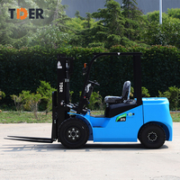Chariot élévateur électrique TDER certifié CE, batterie lithium-acide, 1,5 tonne, 2 tonnes, 2,5 tonnes, 3 tonnes, 4 tonnes, Empilhadeira Eletrica