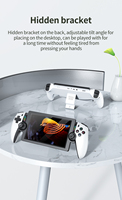 Console de jeu portable M28 avec émulateur PS2, grand écran 7,1 pouces, système Linux et support dissimulé