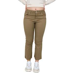 Pantalon pour femme Take Two DKE6805 couleur camel, talon plat - Product Image 1