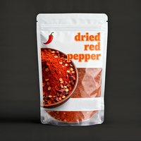 Sachet Doypack Personnalisé en Aluminium Stratifié PE, Qualité Alimentaire, Refermable, pour l'Emballage de Poudre de Gingembre Naturel et d'Épices