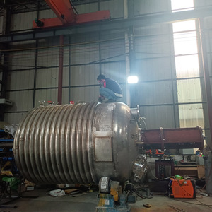 Tanque de Mezcla con Chaqueta de Vapor Eléctrica, Tipo Mezclador y Agitador de Líquidos en Gel, Reactor con Serpentín, Reactor Químico - Product Image 1