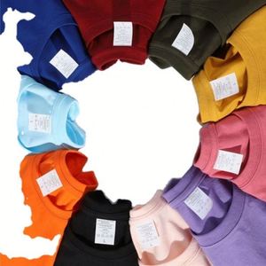 High-End Combed Cotton Crew Neck <b>T</b> Shirts for Men Custom Logo Round Neck Short Sleeve <b>T</b> Shirts - Product Image 5