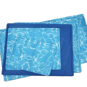 Tapis de chien bleu marine super Large, lit glacé pour chiens, été, nouveau