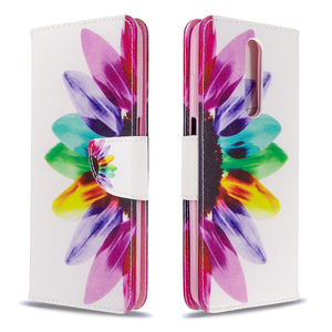 Funda de cuero con diseño de patrón de dibujo para Redmi K60/<span class=keywords><strong>K60PRO</strong></span> con soporte y ranuras para tarjetas. - Product Image 4