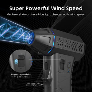 220g Wind-Turbo-Gebläse Kabelloses Turbo-Superleistungs-Luftgebläse 130000 U/min Kabelloser Handgehaltener Jet-Gebläse-Ventilator Mit Aufbewahrungstasche - Product Image 2