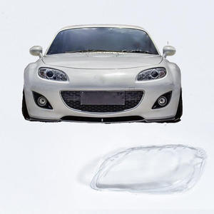Pantalla de lámpara, cristal transparente, pantalla de lámpara, lente de cubierta de faro para MIATA NC - Product Image 1