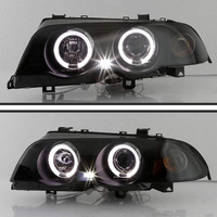 Phares Avant pour BMW E46 Série 3 Berline 1999-2001 Gauche + Droit 4 Portes