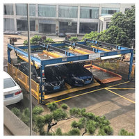 Sistem Lift Parkir Mobil, Peralatan Parkir Model Jigsaw, Bertenaga Motor, Tempat Parkir Umum, Sistem 5-Kursi Standar CE Mendukung OEM
