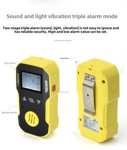 Penganalisa Gas genggam portabel BH-90A, analisis Gas hidrogen sulfida O2 konsentrator oksigen 0-100ppm - Product Image 3