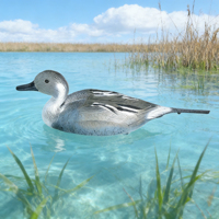 Vente en gros de leurres flottants hautement réalistes pour oiseaux aquatiques, avec texture de plumes réalistes, modèle de canard factice pour la chasse, équipement de tir en extérieur