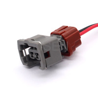 PB185-02326 2 Pin EV1 Sensor ketukan injektor kawat Harness untuk Nissan A32 A33 4G91