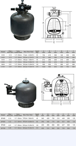 Système de filtration, <span class=keywords><strong>filtre</strong></span> à sable pour <span class=keywords><strong>piscine</strong></span> à montage supérieur en plastique, pour petites piscines - Product Image 6