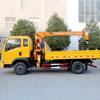 4x2 léger Camion-a monté la capacité de l'excavatrice 6Ton pour l'usage agricole et d'aménagement paysager