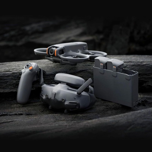 Avata 2 Drones Fly More Combo Remote Control Three Batteries 13km FPV Range Easy ACRO Drift Built-in Guard 48MP Camera