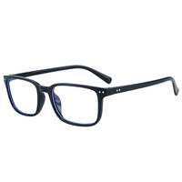 Gafas Unisex Punk 2203 con Montura Completa, Protección Contra Luz Azul para Computadora y Teléfono, Montura Cuadrada Retro