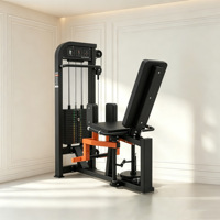Machine d'entraînement de la force des abducteurs de la hanche réglable, directement de l'usine, pour les jambes et les cuisses, construction en acier, pile de poids de 80 kg