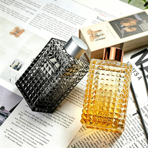 5OZ New Popular High Flint square Glass Aromatherapy Glass <b>Reed</b> <b>Diffuse</b> Bottle 150ml - Product Image 5