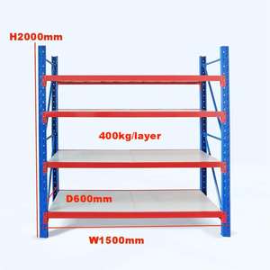 Hot Sale Factory Direct Industrial Racks, Custom, Epoxy Coated Rust Proof, Easy Install Adjustable Warehouse <b>Shelving</b> - Product Image 3