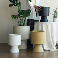 Jardinières surélevées modernes de style nordique, simples et luxueuses, pour fleurs et plantes vertes, décoration de salon et de jardin