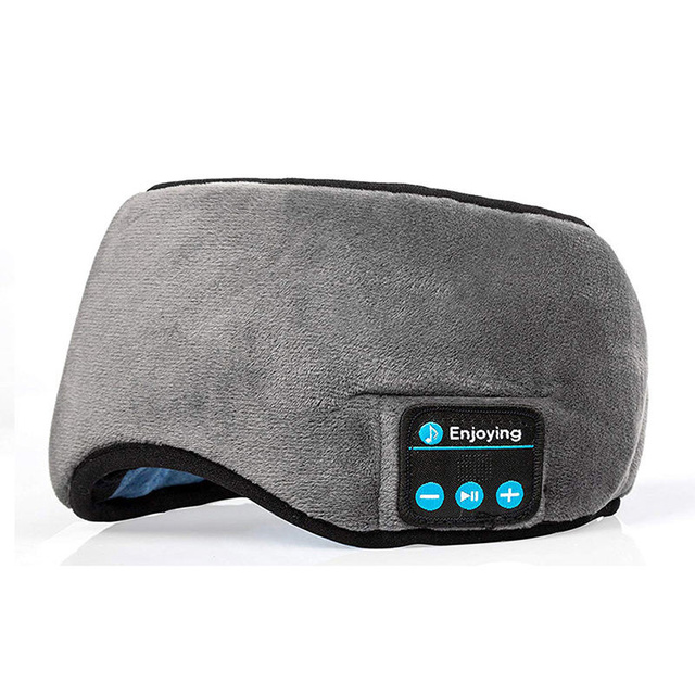 Sleep Mask Wireless Shading 3D Soft Elastic Comfortable Music Earphones Sleeping Eye Mask with Headphones Blue Tooth Sleep Marks