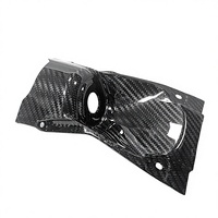 DTRAD Kawasaki Z900 Z-900 2017-2024 100% Fibre de Carbone Noir Couvercles de Clé Capuchons d'Allumage Kit Carénage Accessoires Moto Originaux