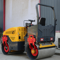 Mini-compacteur routier à double tambour pour asphalte, fabriqué en Chine, à prix abordable