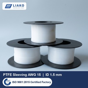 Tube en PTFE pour isolation de fils AWG 15, diamètre intérieur 1,5 mm, rouleau de 153 m, 600 V, naturel et coloré - Product Image 1