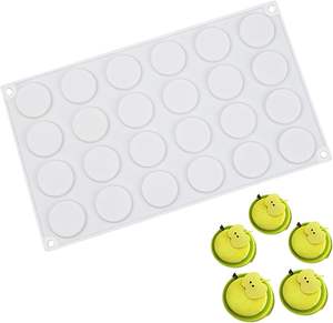 Molde de silicona de cilindro redondo 3D para hornear <span class=keywords><strong>Mousse</strong></span> pastel caramelo Chocolate galleta pastel decoración molde redondo <span class=keywords><strong>Mousse</strong></span> pastel molde - Product Image 6